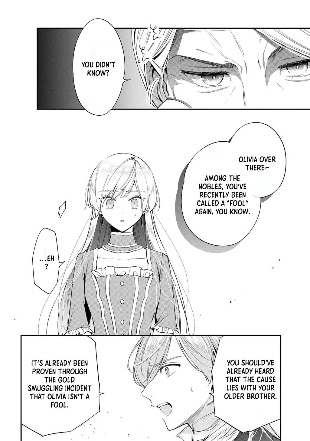 Having been cast aside by the Crown Prince, I shall no longer play the fool. Chapter 36 Page 2